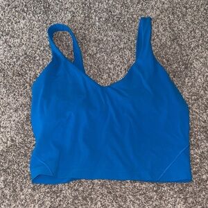 lululemon athletica Blue Bra Top